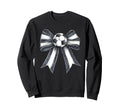 Soccer Coquette Bow Watercolor And Sweatshirt - Trendy Graphic Men Women - T-Shirt, Sweatshirt, Hoodie