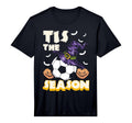 Mens Tis Season Halloween Soccer T-Shirt - Streetwear Style for Adults - T-Shirt, Sweatshirt, Hoodie