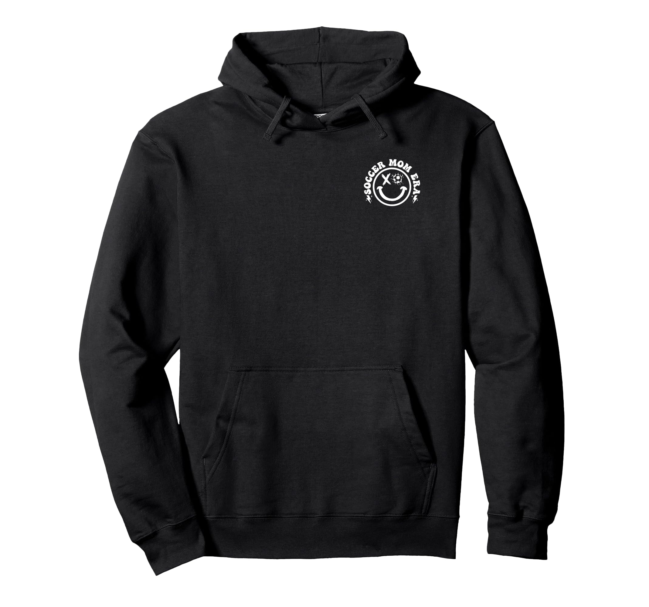 My Soccer Mom Era Groovy Funny 2 Sides Hoodie - Unique Graphic Men Women - T-Shirt, Sweatshirt, Hoodie