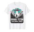 Grand Teton National Park Ufo And T-Shirt - Trendy Graphic Men Women - T-Shirt, Sweatshirt, Hoodie