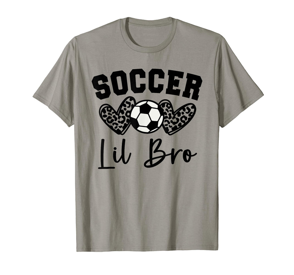 Soccer Lil Bro Matching Family T-Shirt - Casual Everyday Wear Men Women - T-Shirt, Sweatshirt, Hoodie