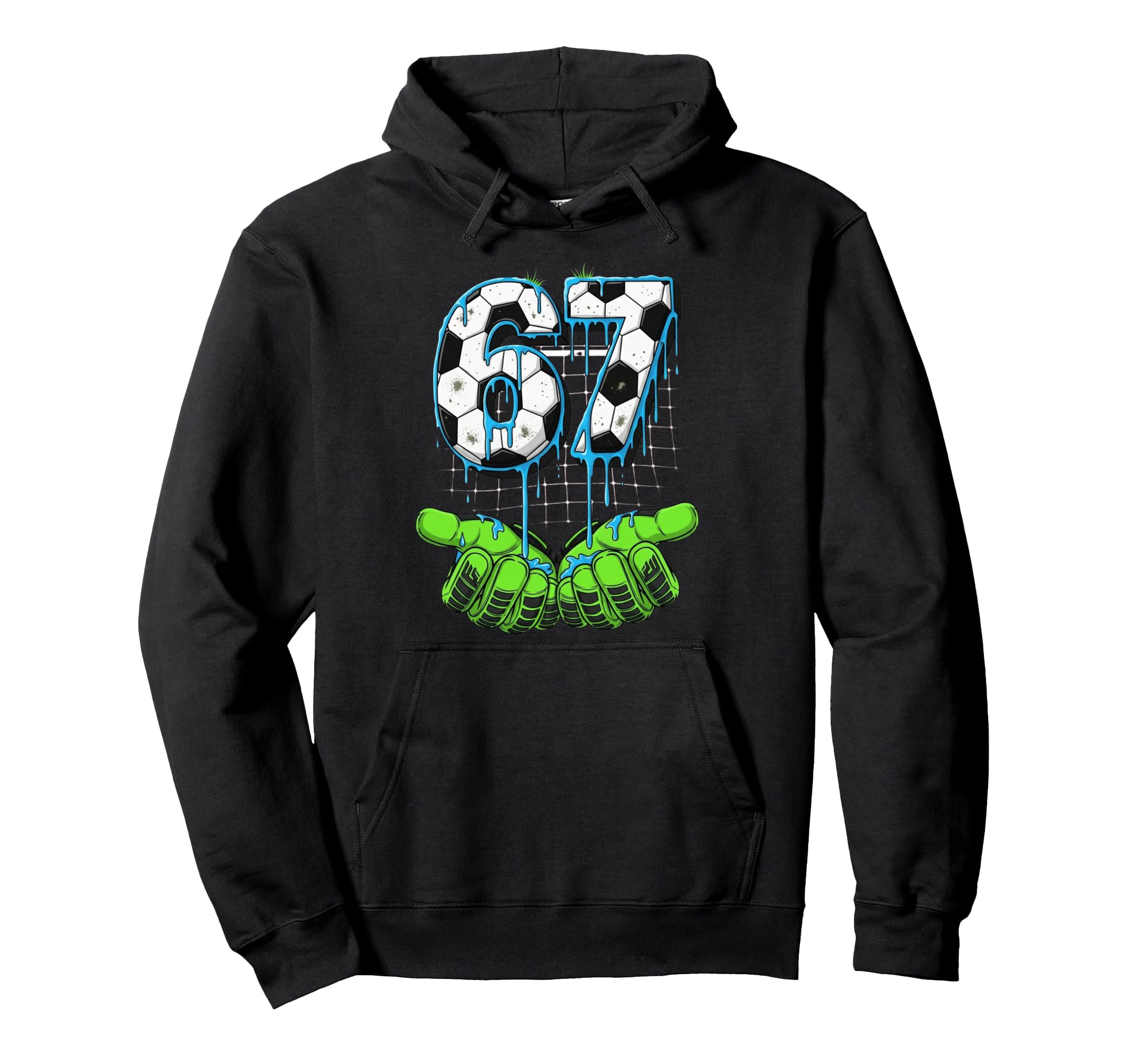 Soccer 67 Six Seven Funny Gen Hoodie - Casual Everyday Wear Men Women - T-Shirt, Sweatshirt, Hoodie