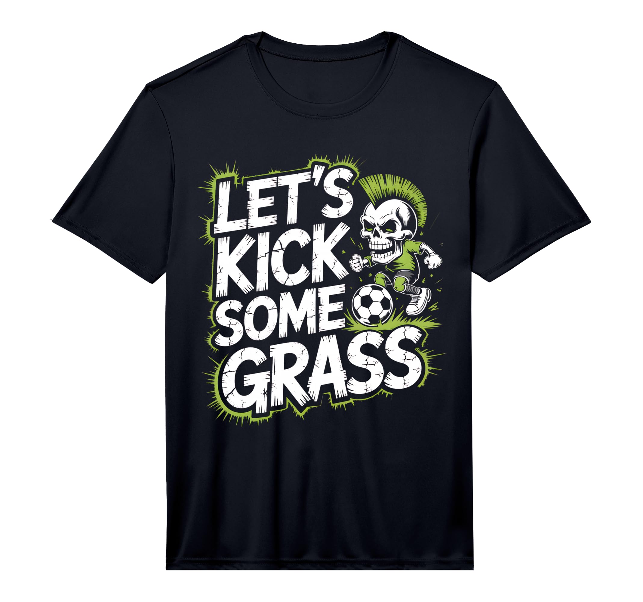 Let S Kick Some Grass Soccer Mom T-Shirt - Trendy Graphic Unisex - T-Shirt, Sweatshirt, Hoodie