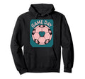 Womens Soccer Game Day Ladies Heart Soccer Hoodie - Minimalist Print Unisex - T-Shirt, Sweatshirt, Hoodie