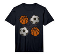 Basketball European Football Soccer T-Shirt - Trendy Graphic Men Women - T-Shirt, Sweatshirt, Hoodie