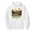 National Park Foundation Rocky Hoodie - Custom Art Print Men Women - T-Shirt, Sweatshirt, Hoodie