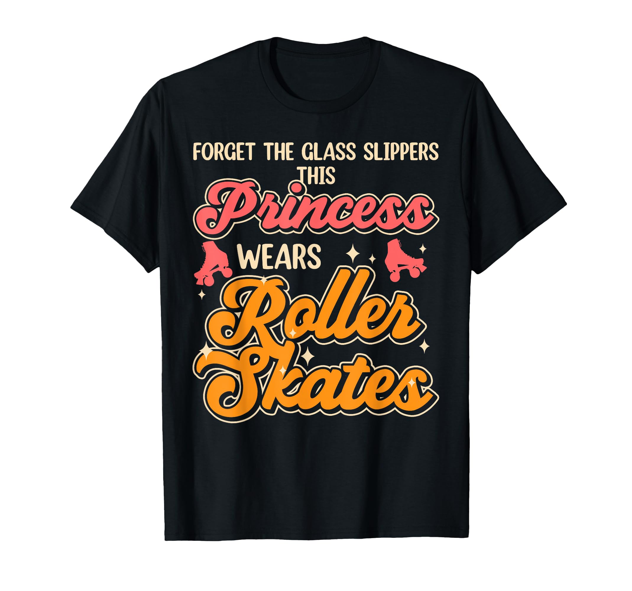 Roller Skating Skate 1970S Forget Glass T-Shirt - Aesthetic Graphic Unisex - T-Shirt, Sweatshirt, Hoodie