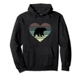 Black Bear Fan Brown Bear Grizzly Hoodie - Streetwear Style for Adults - T-Shirt, Sweatshirt, Hoodie