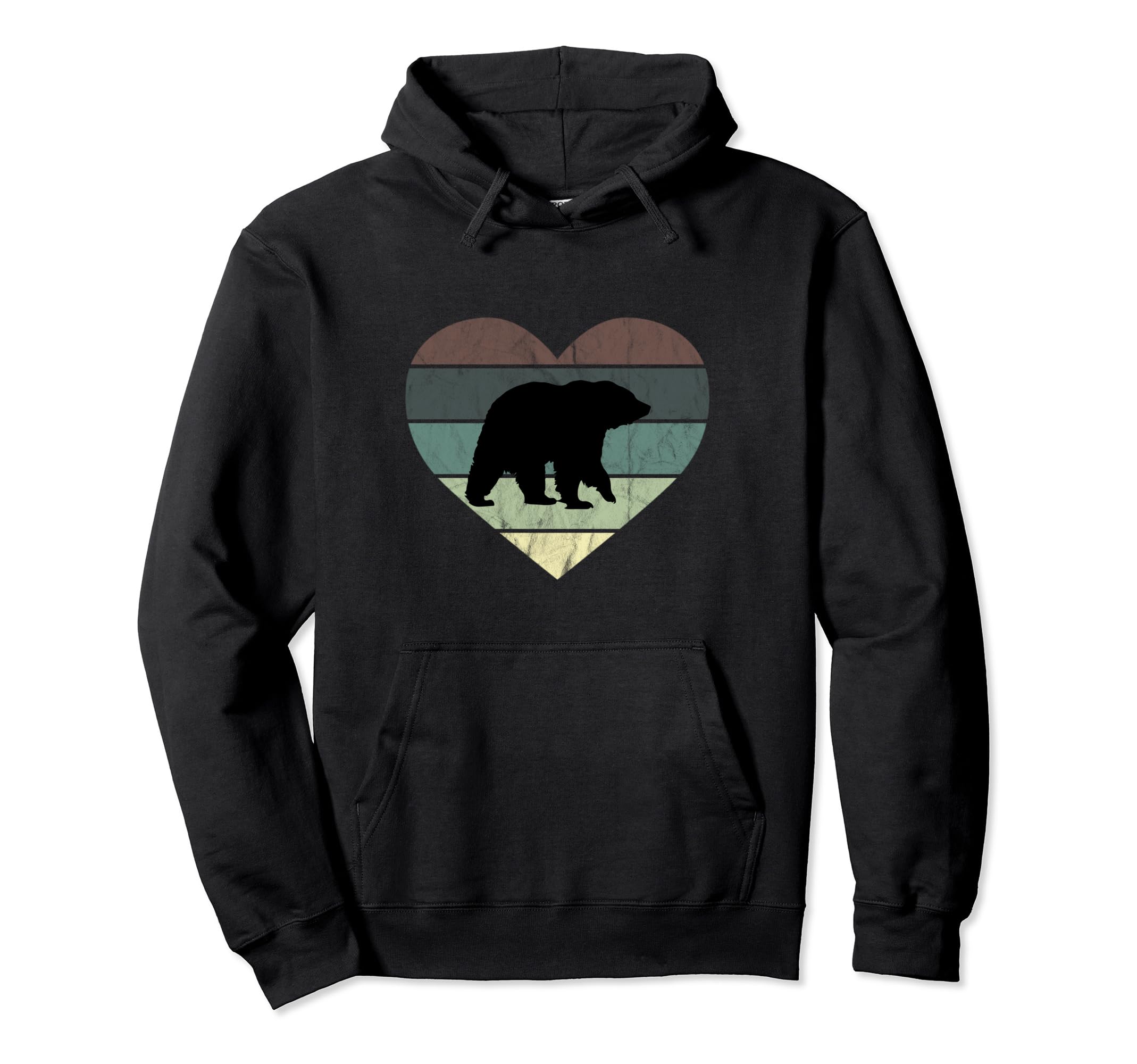 Black Bear Fan Brown Bear Grizzly Hoodie - Streetwear Style for Adults - T-Shirt, Sweatshirt, Hoodie