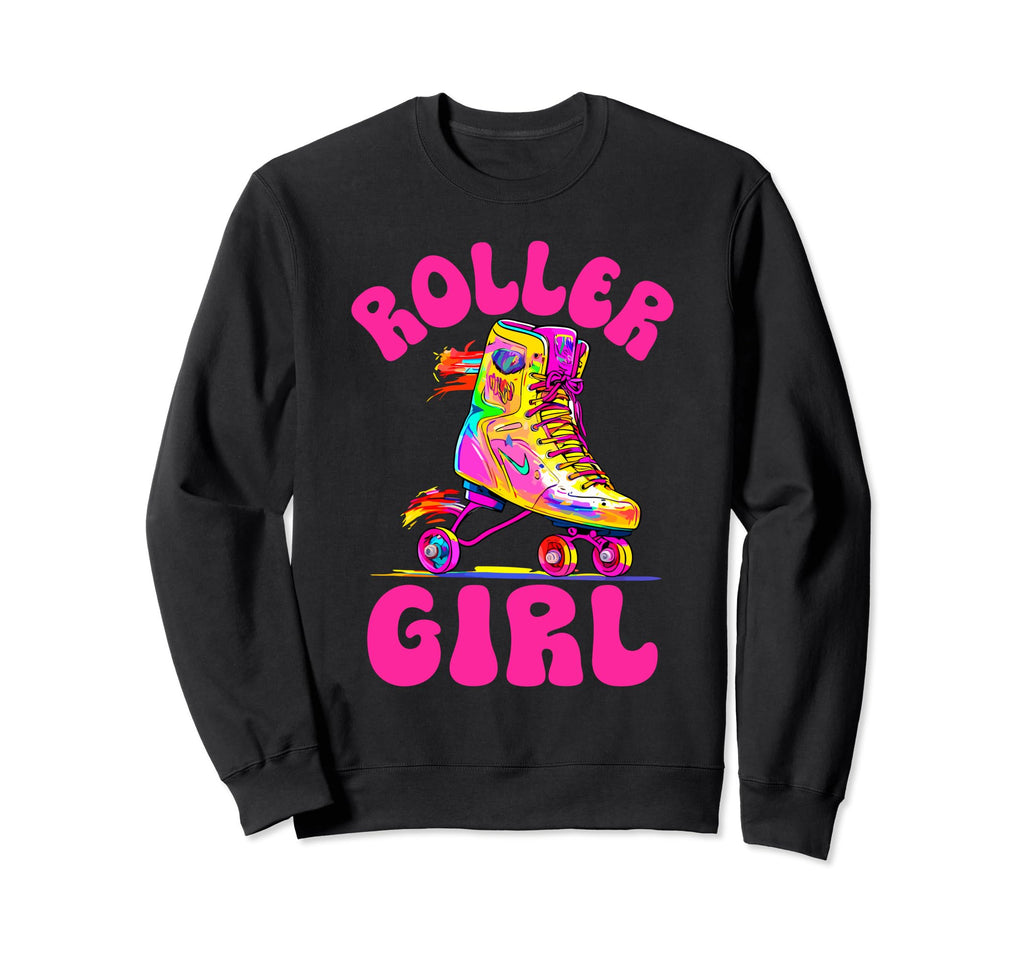 Roller Derby Roller Skating Skater Sweatshirt - Streetwear Style Unisex - T-Shirt, Sweatshirt, Hoodie