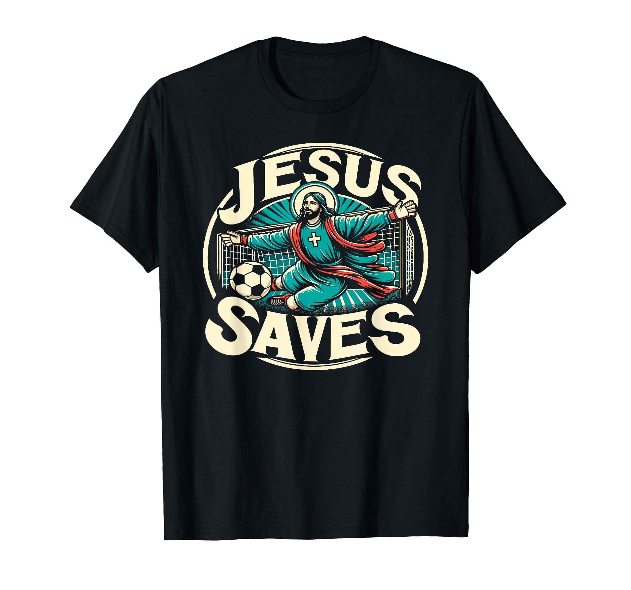 C J S Religious Christian Soccer Player Hoodie - Graphic Print Unisex - T-Shirt, Sweatshirt, Hoodie