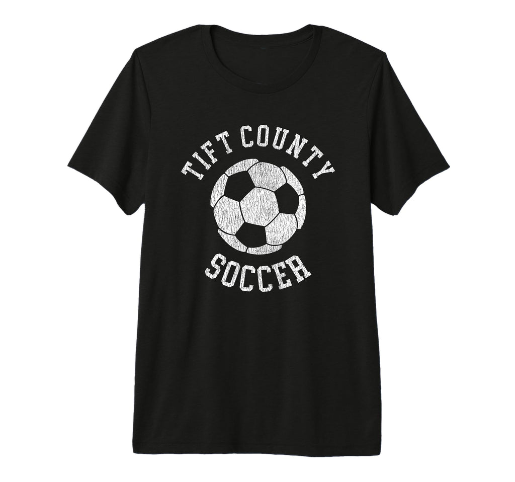 Tift County Soccer Distressed 90S T-Shirt - Aesthetic Graphic Men Women - T-Shirt, Sweatshirt, Hoodie