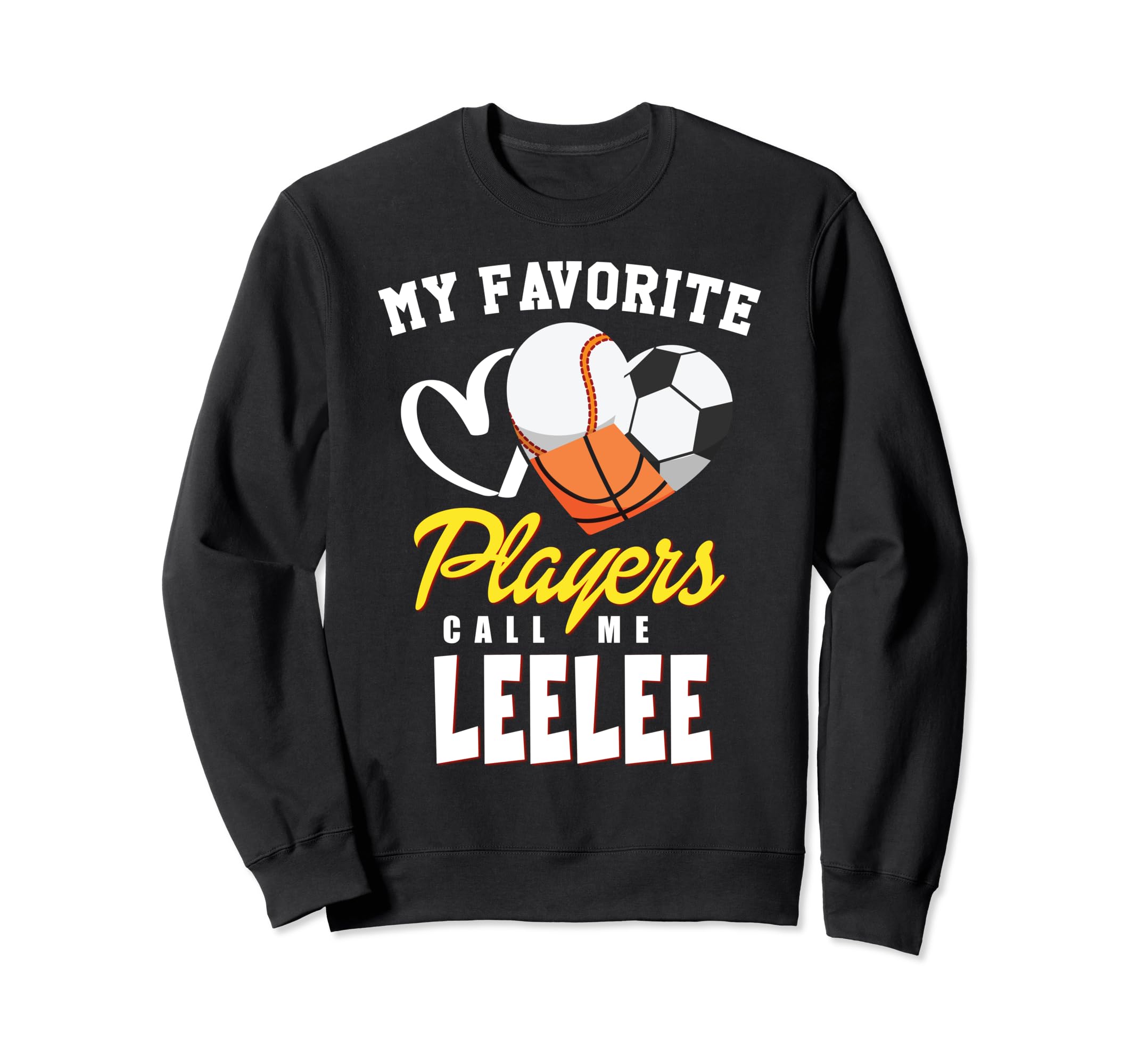 My Favorite Players Baseball Soccer Sweatshirt - Trendy Graphic Men Women - T-Shirt, Sweatshirt, Hoodie