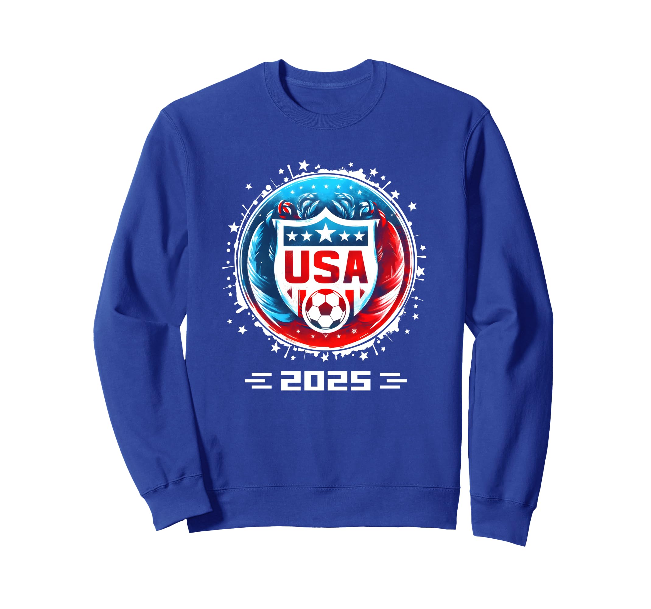 American Flag Soccer Team Womens Sweatshirt - Minimalist Print Men Women - T-Shirt, Sweatshirt, Hoodie