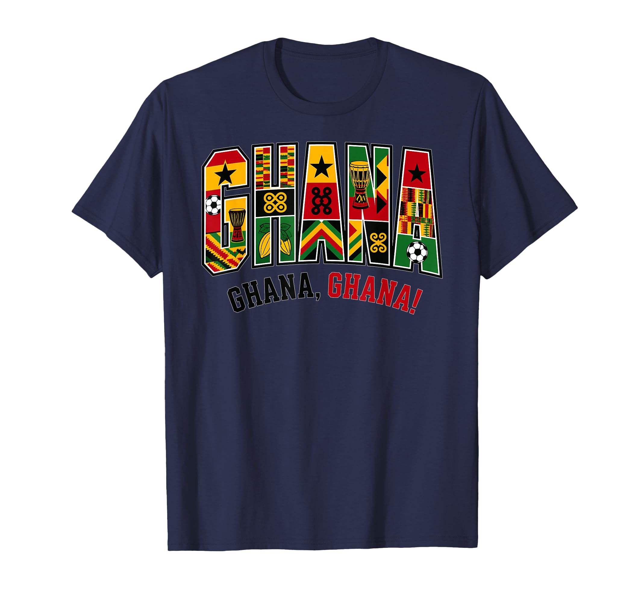 Ghana Soccer 2026 Ghanaian Fans T-Shirt - Streetwear Style Unisex - T-Shirt, Sweatshirt, Hoodie