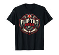 Flip Tilt Repeat Pinball Arcade T-Shirt - Minimalist Print for Adults - T-Shirt, Sweatshirt, Hoodie