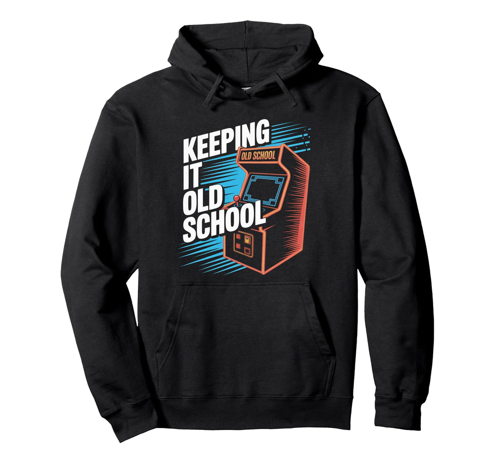 Nostalgic Video Game Arcade Gaming Hoodie - Fun Novelty Design Men Women - T-Shirt, Sweatshirt, Hoodie