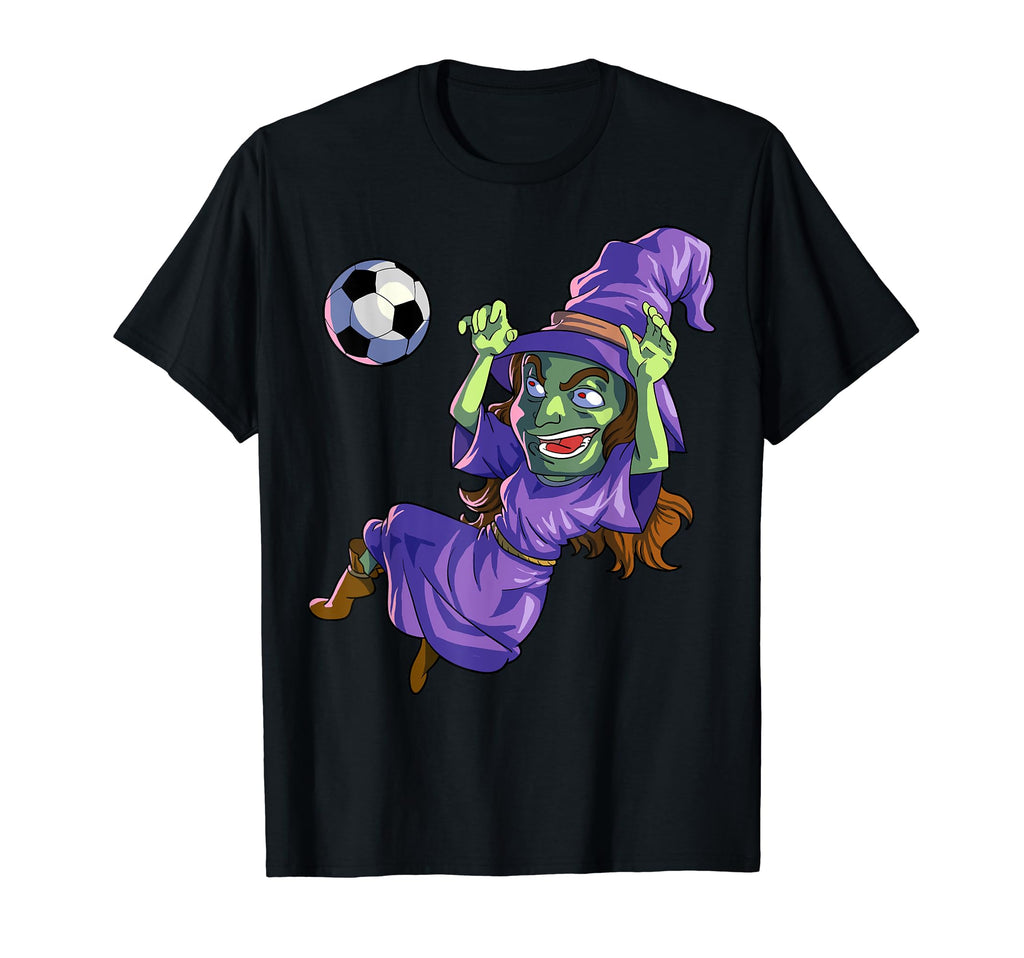 Soccer Witch Halloween Soccer Halloween T-Shirt - Streetwear Style Unisex - T-Shirt, Sweatshirt, Hoodie