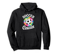 Soccer Cousin Tie Dye Spirit Hoodie - Custom Art Print Men Women - T-Shirt, Sweatshirt, Hoodie