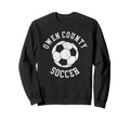 Owen County Soccer Distressed Sweatshirt - Casual Everyday Wear for Adults - T-Shirt, Sweatshirt, Hoodie