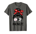 Classy Mom Life Soccer Messy Bun T-Shirt - Casual Everyday Wear Unisex - T-Shirt, Sweatshirt, Hoodie