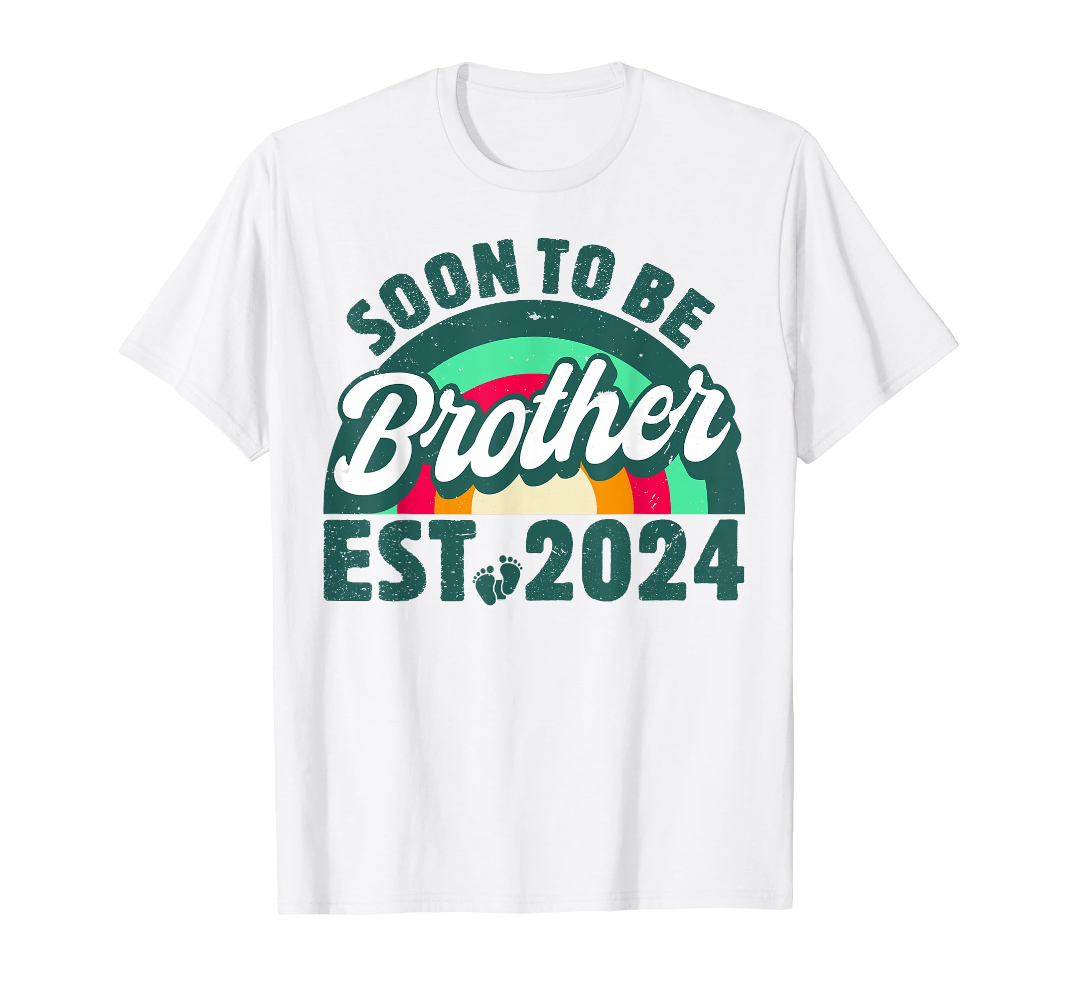 Soon To Be Brother 2024 First Time T-Shirt - Minimalist Print Men Women - T-Shirt, Sweatshirt, Hoodie