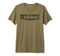 Assistant To Coach Soccer Tri Blend T-Shirt - Graphic Print for Adults - T-Shirt, Sweatshirt, Hoodie