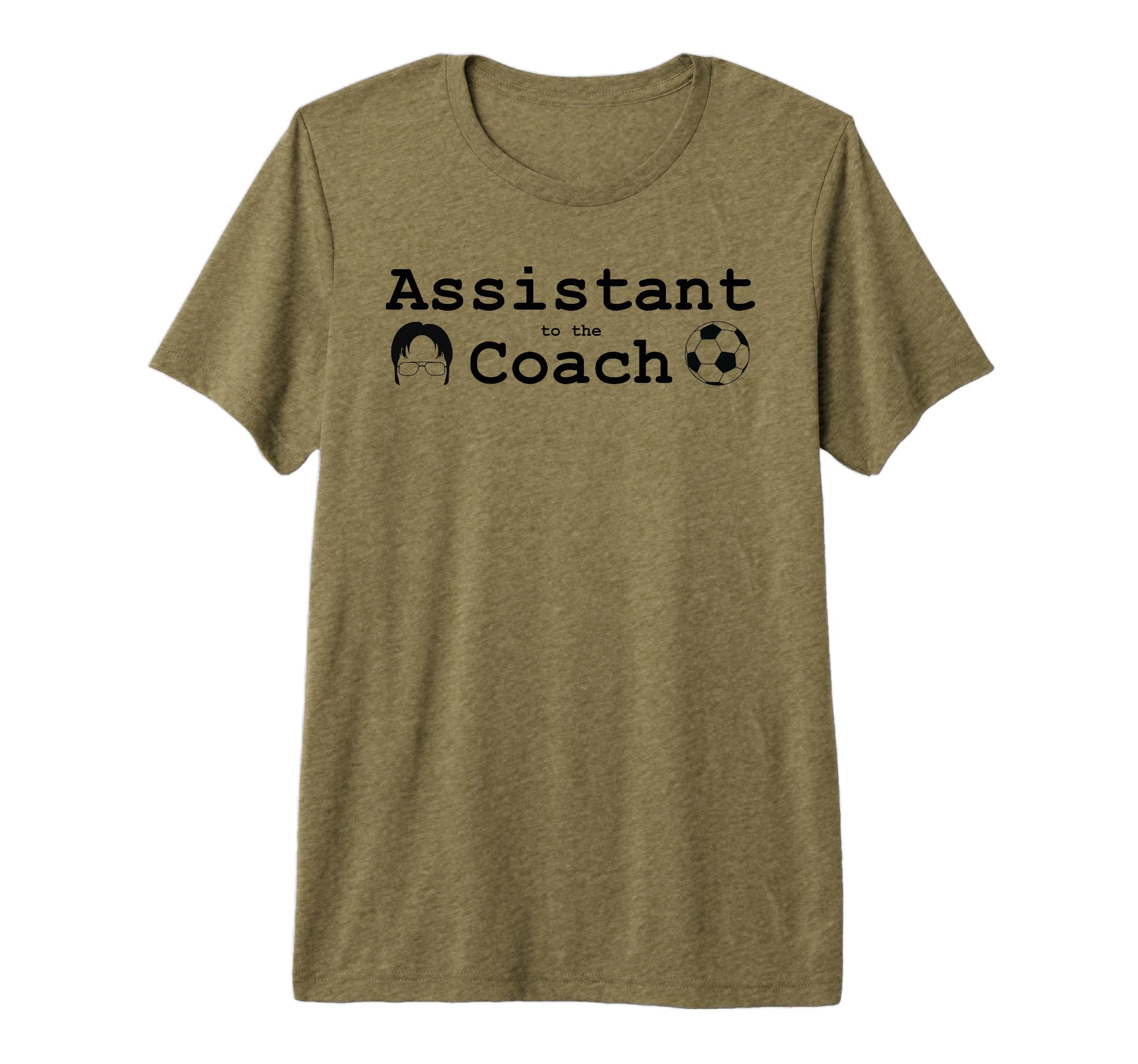 Assistant To Coach Soccer Tri Blend T-Shirt - Graphic Print for Adults - T-Shirt, Sweatshirt, Hoodie