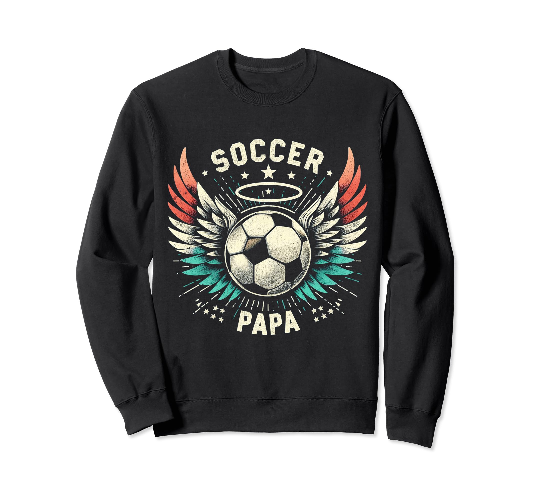 Soccer Papa Family Matching Dad Sweatshirt - Streetwear Style Men Women - T-Shirt, Sweatshirt, Hoodie