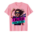 I Bleed Team Colors Proud Soccer Mom T-Shirt - Graphic Print for Adults - T-Shirt, Sweatshirt, Hoodie