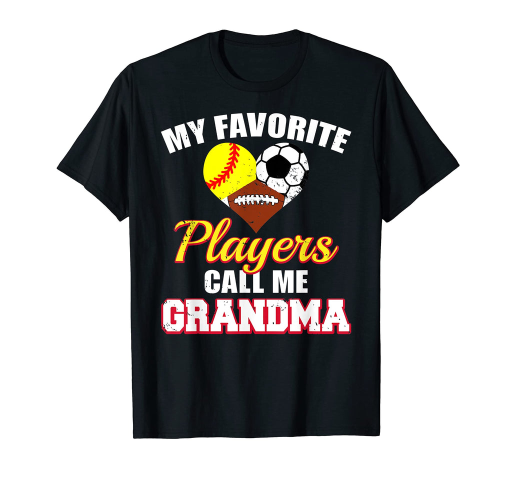 My Favorite Players Softball Soccer T-Shirt - Fun Novelty Design Unisex - T-Shirt, Sweatshirt, Hoodie