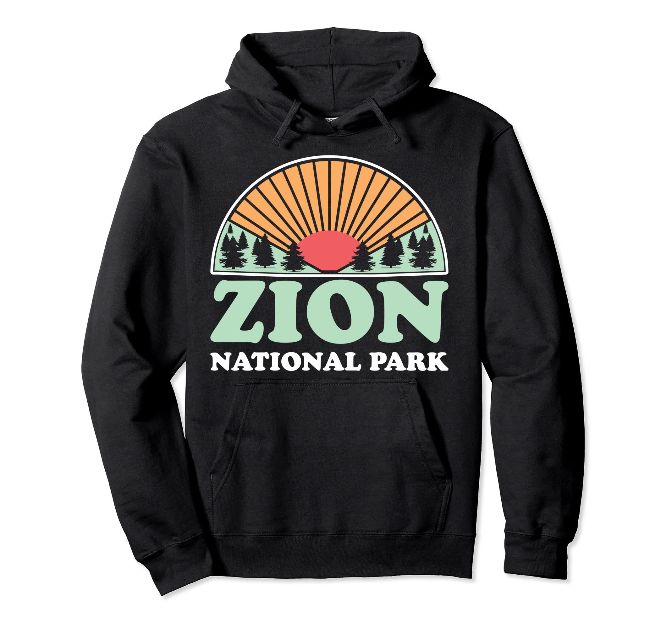 Utah Us Zion National Park Hoodie - Novelty Apparel for Adults - T-Shirt, Sweatshirt, Hoodie