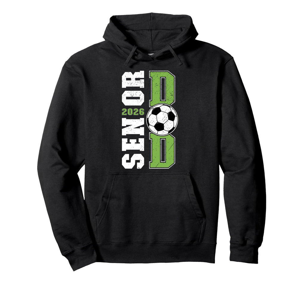 Soccer Senior Dad Senior Soccer Hoodie - Aesthetic Graphic Men Women - T-Shirt, Sweatshirt, Hoodie
