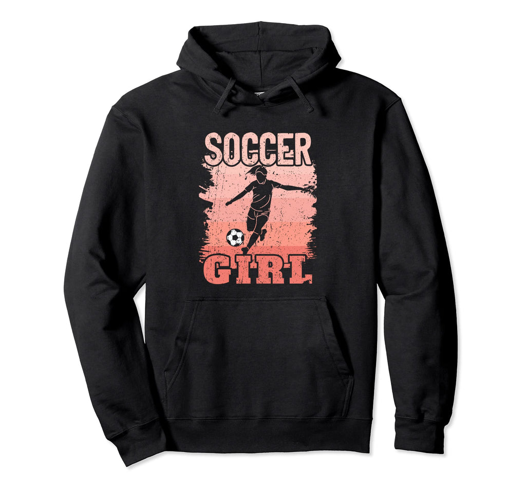 Soccer Silhouette Soccer Player Hoodie - Fun Novelty Design Unisex - T-Shirt, Sweatshirt, Hoodie