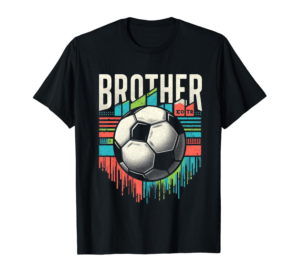 Soccer Brother Family Matching Team T-Shirt - Aesthetic Graphic Unisex - T-Shirt, Sweatshirt, Hoodie