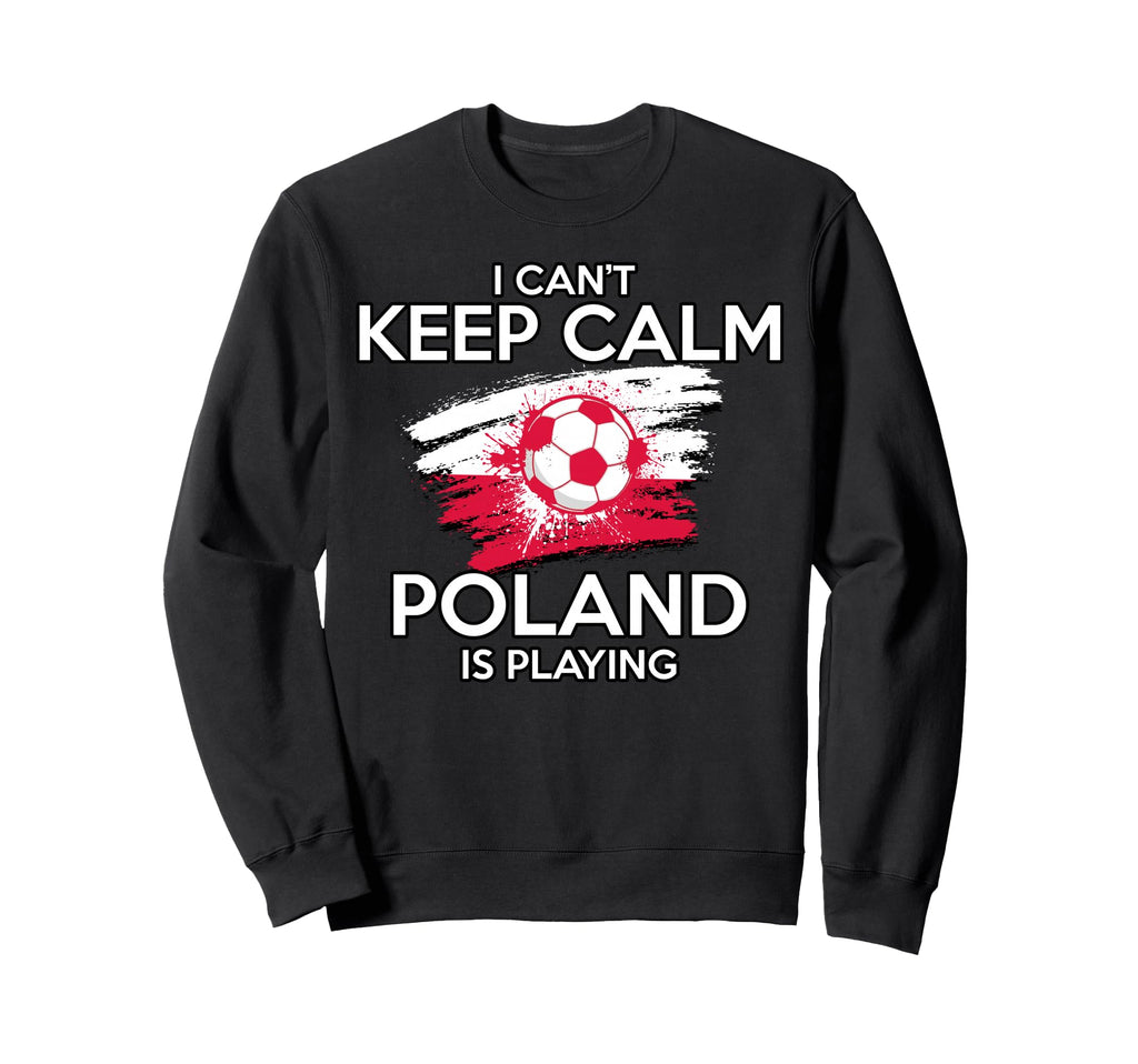 Poland Football Fan Soccer Game Player Sweatshirt - Novelty Apparel Unisex - T-Shirt, Sweatshirt, Hoodie