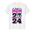 Proud Mom 2024 Soccer Senior T-Shirt - Casual Everyday Wear for Adults - T-Shirt, Sweatshirt, Hoodie