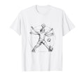 Vitruvian Soccer Futbol Love T-Shirt - Streetwear Style Unisex - T-Shirt, Sweatshirt, Hoodie