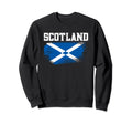 Scotland Flag Football Scottish Sweatshirt - Minimalist Print Unisex - T-Shirt, Sweatshirt, Hoodie