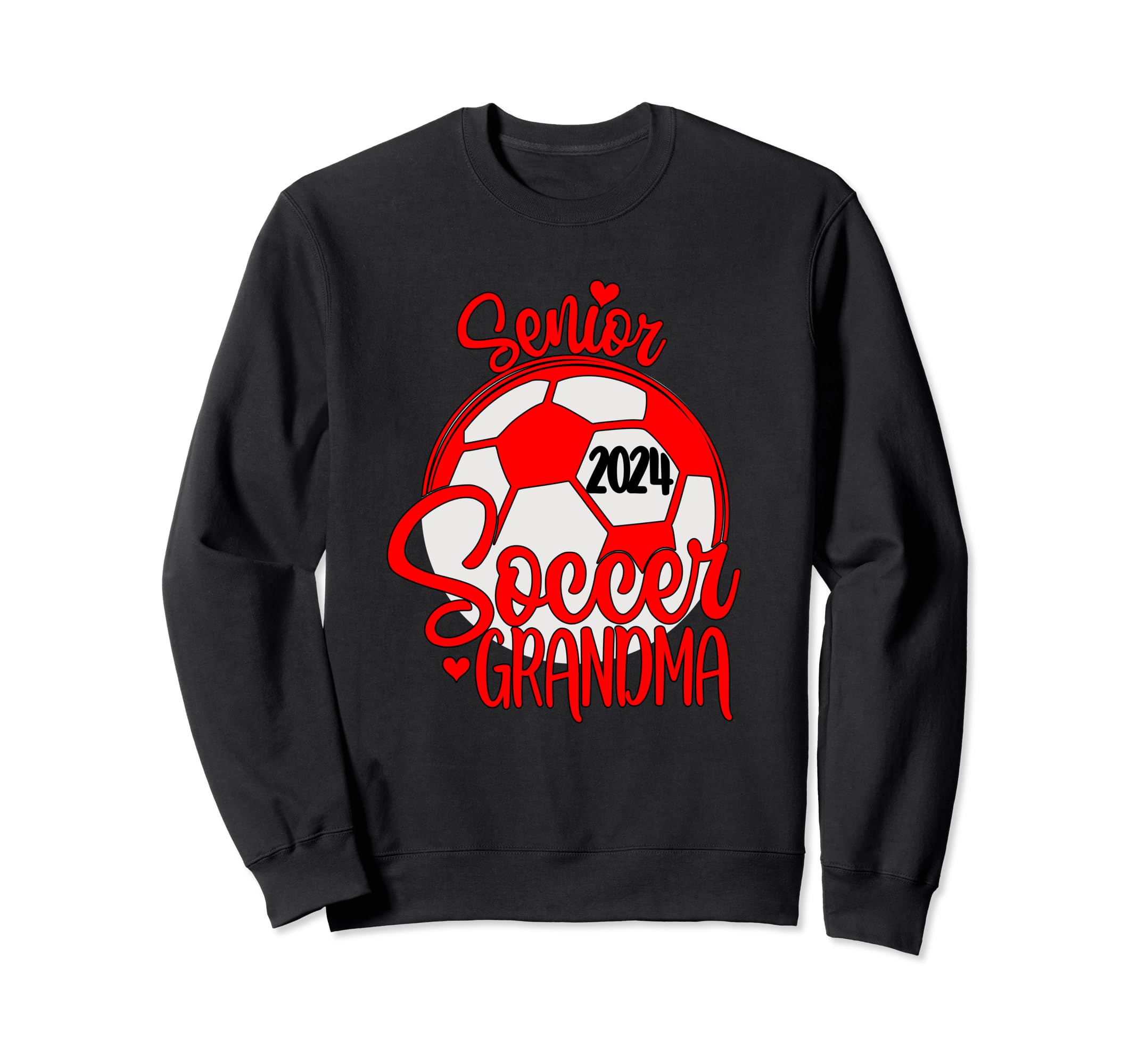 Soccer Grandma Senior 2024 High Sweatshirt - Aesthetic Graphic for Adults - T-Shirt, Sweatshirt, Hoodie