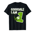 Goooal I Am 1 Soccer Sport First Birthday T-Shirt - Streetwear Style Unisex - T-Shirt, Sweatshirt, Hoodie