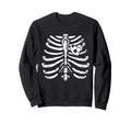 Soccer Player Heart Skeleton Ribs Sweatshirt - Casual Everyday Wear Unisex - T-Shirt, Sweatshirt, Hoodie