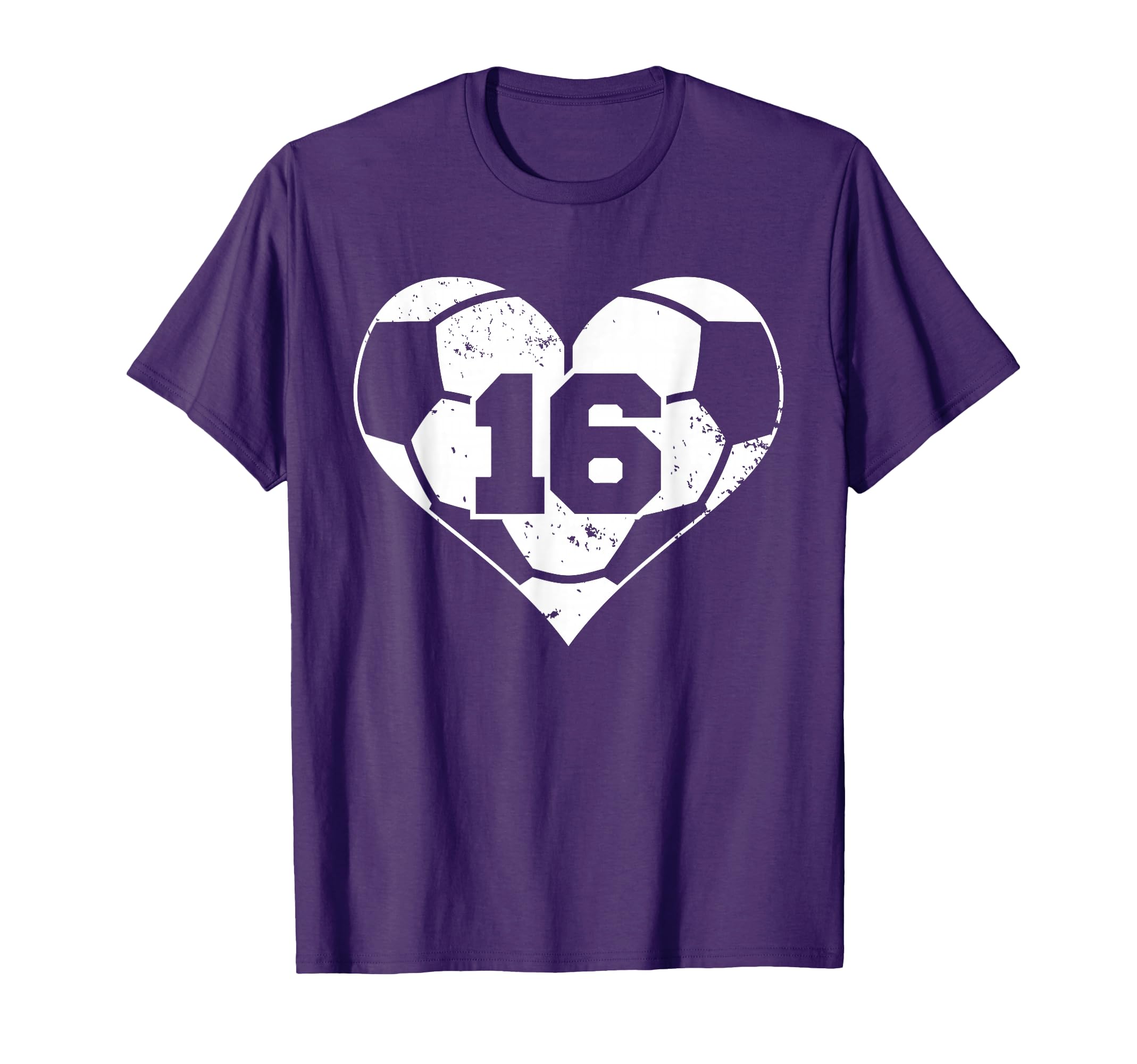 Soccer Number 16 Jersey Funny Soccer T-Shirt - Aesthetic Graphic Men Women - T-Shirt, Sweatshirt, Hoodie