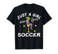 Soccer Just Who Loves Soccer T-Shirt - Custom Art Print for Adults - T-Shirt, Sweatshirt, Hoodie
