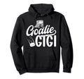 Ice Hockey Goalie Gigi Ice Hockey Goalkeeper Hoodie - Graphic Print Unisex - T-Shirt, Sweatshirt, Hoodie