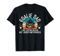 Hockey Goalie Dad Ice Hockey Keeper T-Shirt - Custom Art Print Men Women - T-Shirt, Sweatshirt, Hoodie