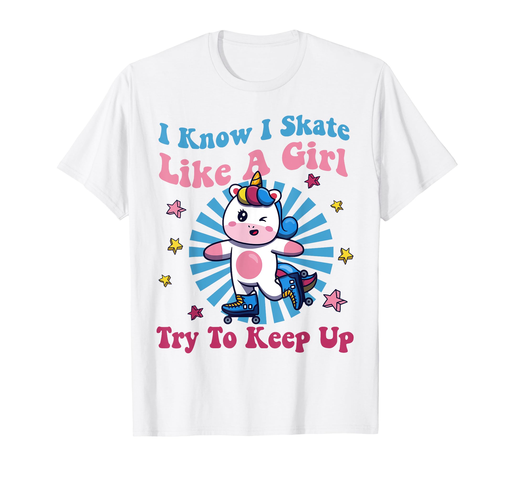 Roller Skating Skate 1970S Unicorn T-Shirt - Streetwear Style Unisex - T-Shirt, Sweatshirt, Hoodie