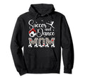 Soccer And Dance Mom Leopard Dancer Hoodie - Minimalist Print Men Women - T-Shirt, Sweatshirt, Hoodie