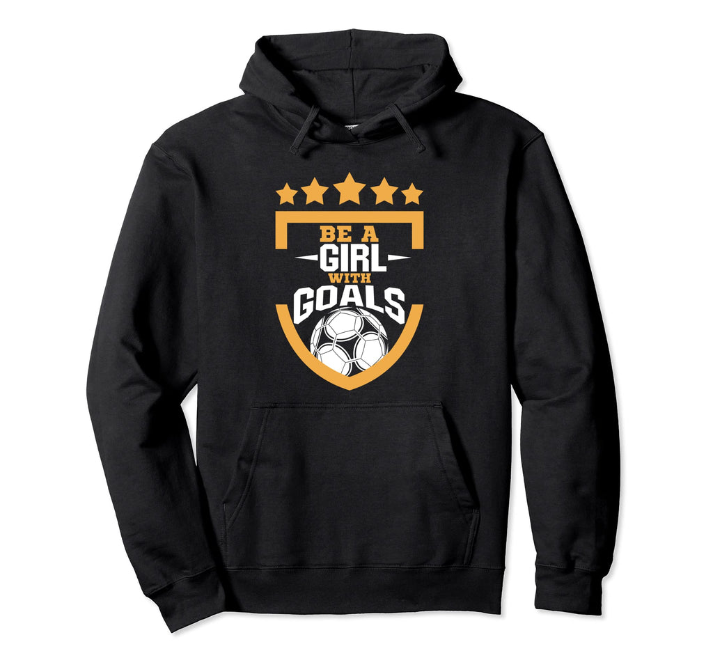 Be Goals Soccer Player Team Costume Hoodie - Novelty Apparel for Adults - T-Shirt, Sweatshirt, Hoodie