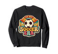 My Soccer Era Groovy Player Coach Sweatshirt - Minimalist Print for Adults - T-Shirt, Sweatshirt, Hoodie